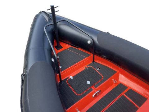 Garde-Corps Patrol 860 Avec Bite D'amarrage Black (A11)