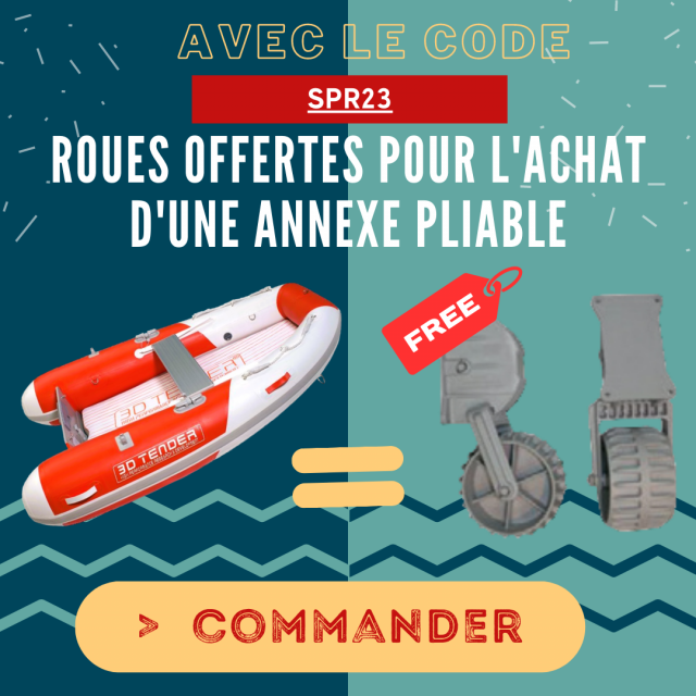 avec une annexe acheté = des roues offertes 